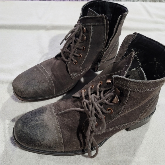 Kenneth Cole Reaction boots cap toe - Picture 1 of 7